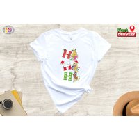 Ho Ho Ho Princess Christmas Shirt — T-shirts pour hommes