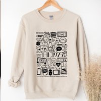 The 1975 Doodle Merch Sweatshirt — Mens Hoodies