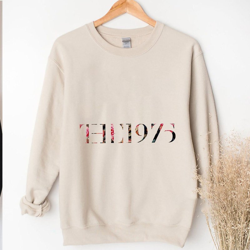 The 1975 Floral Tshirt, The 1975 Sweatshirt — Sweats à capuche pour hommes