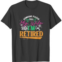 Funny Retirement Plan T-shirt For Husbands — T-shirts pour hommes
