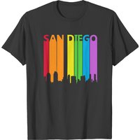 San Diego San Diego L G B T Pride Support T-shirts