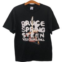 Bruce Springteen Wrecking Ball Promo Tour Concert T Shirt — T-shirts pour hommes