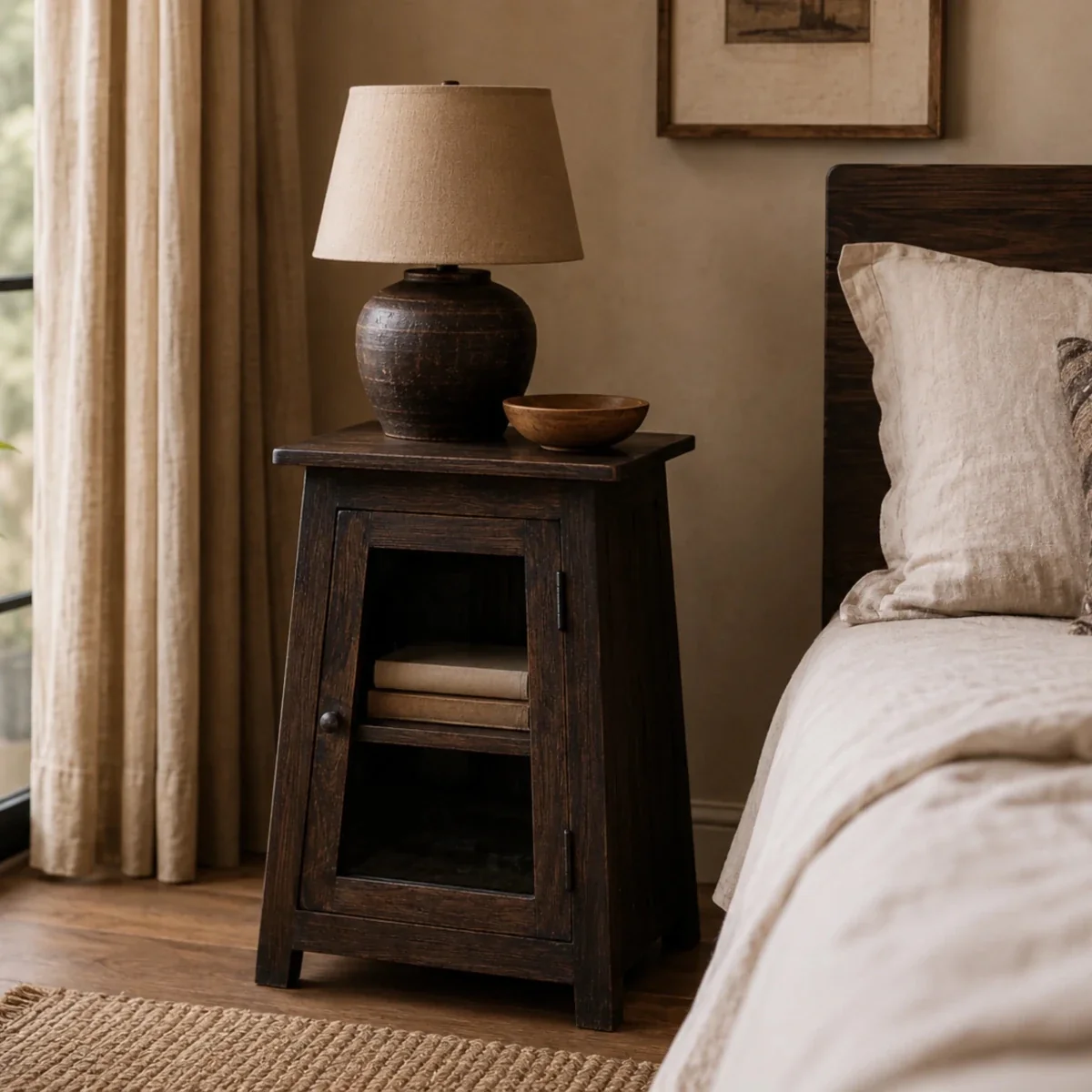 Wendy 1 door bedside - 14*12*20 — Coffee & Side Tables