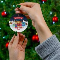 Personalized Daniel Tiger Ornament, Daniel Tiger And Friends Ornament — Ornements