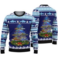 Shark Christmas Tree Sweater Christmas 3d Sweater
