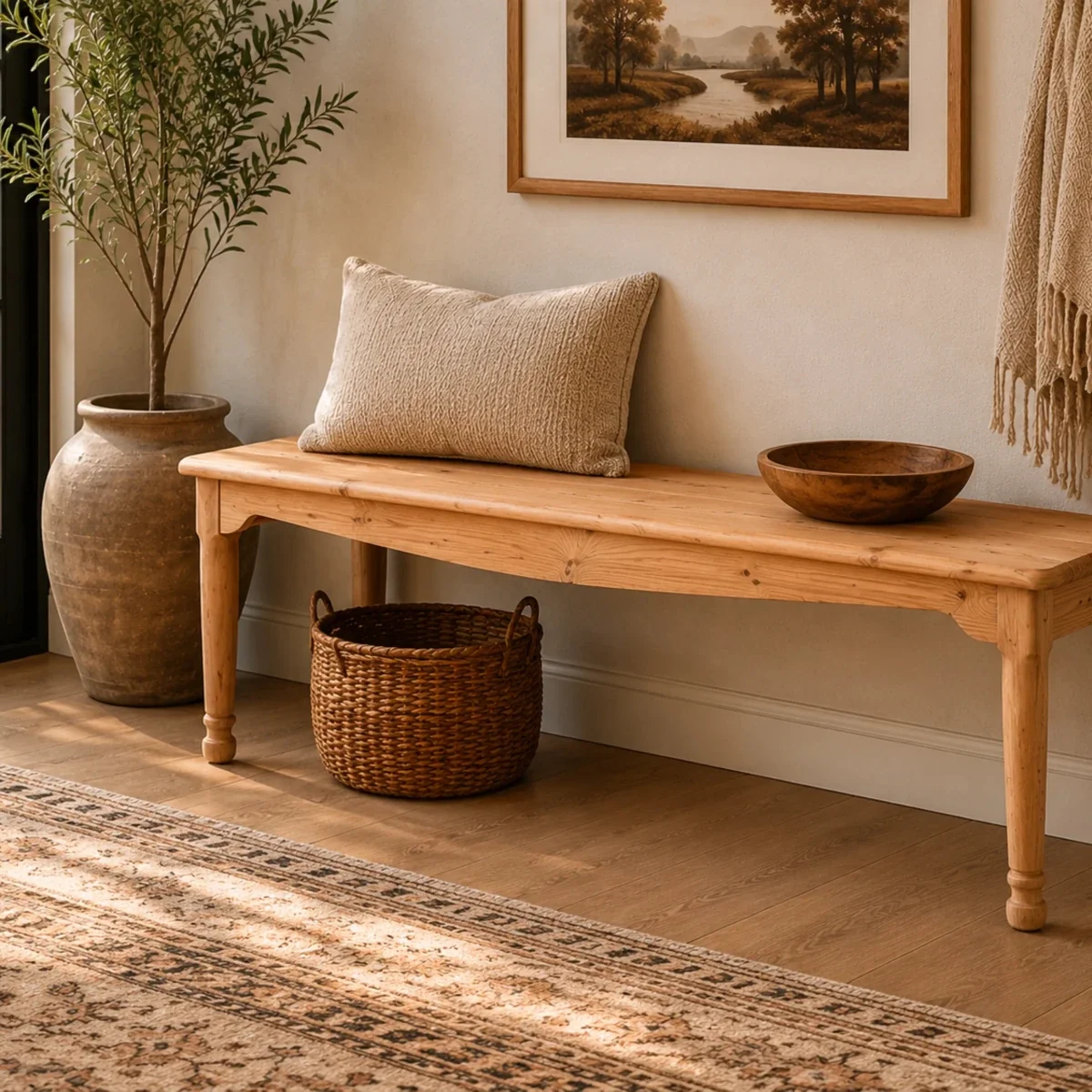 Milon Bench - 32 x 12 x 18 — Bancs