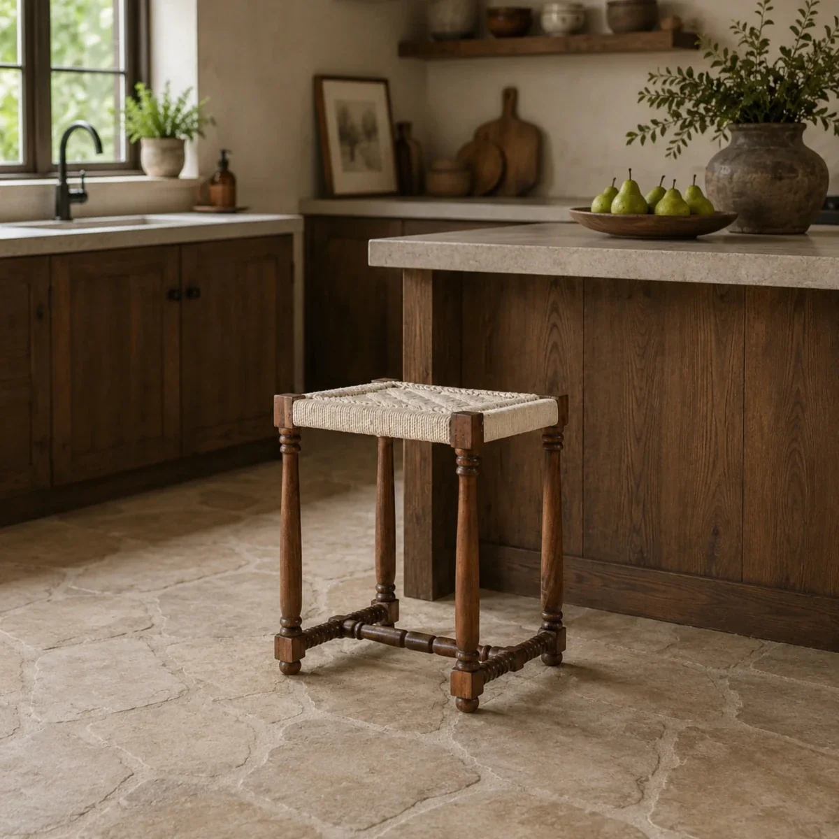 Nelon Stool by THE VINTAGE REALM