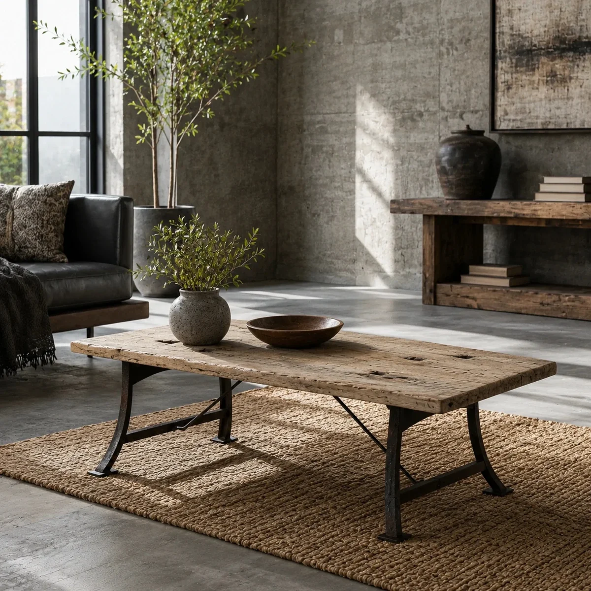 Melong Coffee Table - 48 x 24 x 18 — Tables basses et d'appoint