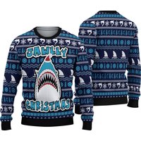Shark Jawlly Christmas Ugly Christmas Sweater