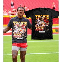 Mecole Hardman Travis Kelce T-shirt, Travis Kelce Vintage Shirt — Mens T Shirts