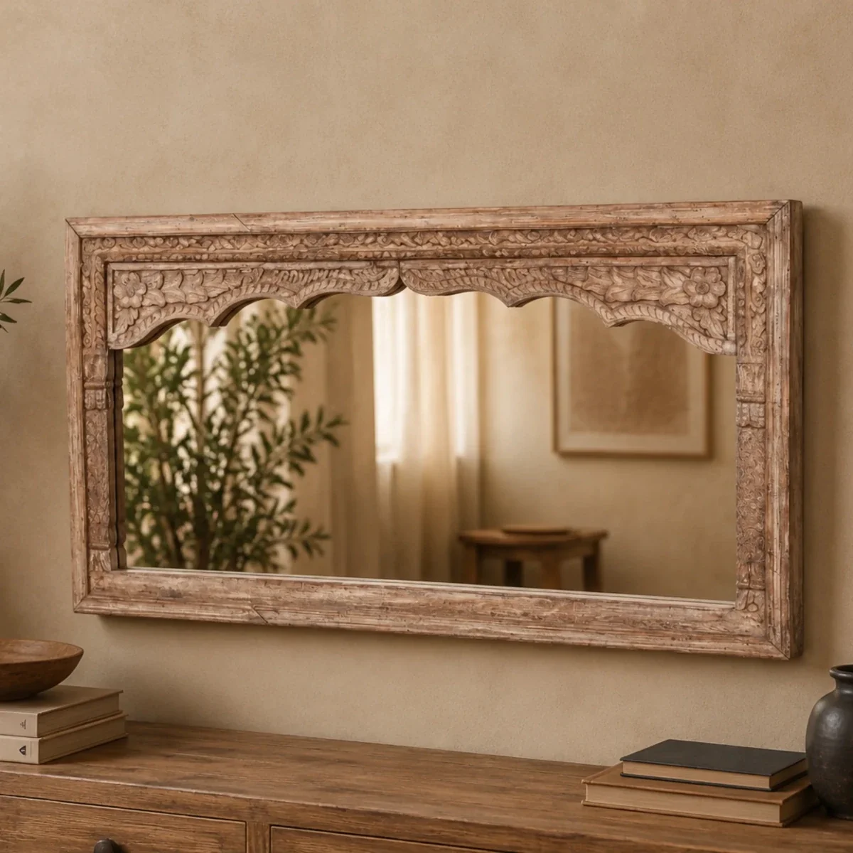 Decorative Arch Wall Mirror by THE VINTAGE REALM