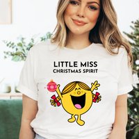 Little Miss Christmas Shirt, Little Miss Sunshine, Cute Christmas Shirt