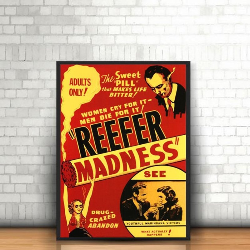 Reefer Madness Poster — Posters & Prints