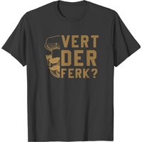 Vert Der Ferk Vert Der Ferk Swedish Chef Brown T-shirts
