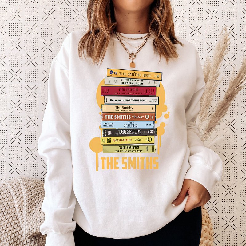 Vintage The Smiths Album Unisex Sweatshirt | The Smiths Album Merch — Sweats à capuche pour hommes