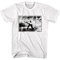 Bush Band Men's T Shirt | Gavin Rossdale Rhythm Guitarist White Graphic Tee