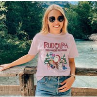 Rudolph The Red Nosed Reindeer Christmas Shirt, Rudolph Christmas Shirt