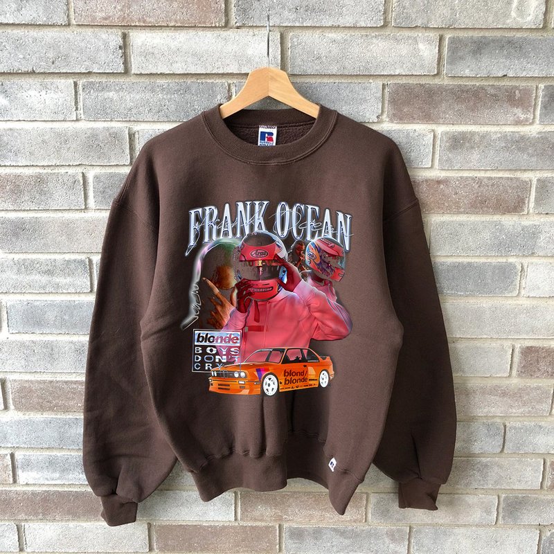 Vintage Frank Ocean Sweatshirt | Frank Ocean Merch — Sweats à capuche pour hommes