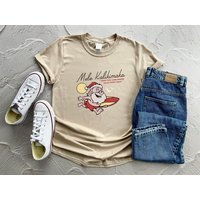 Mele Kalikimaka Shirt, Hawaiian Christmas Shirt, Surfing Santa Shirt — T-shirts pour hommes