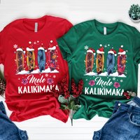 Mele Kalikimaka, Beach Christmas Shirt, Hawaiian Christmas — T-shirts pour hommes