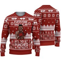 Mike Tysons Ugly Knitted Christmas 3d Sweater