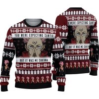 You Were Expecting Santa Sukuna Christmas Ugly Sweater