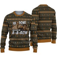 Key And Peele Ya Done Messed Up Aa-ron Ugly Knitted Christmas 3d Sweater