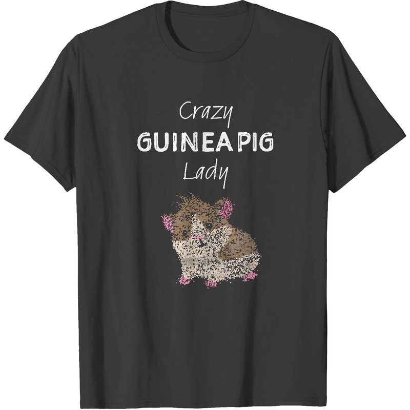 Guinea Pig Lady T-shirt - Stylish Rodent Gift — T-shirts pour hommes