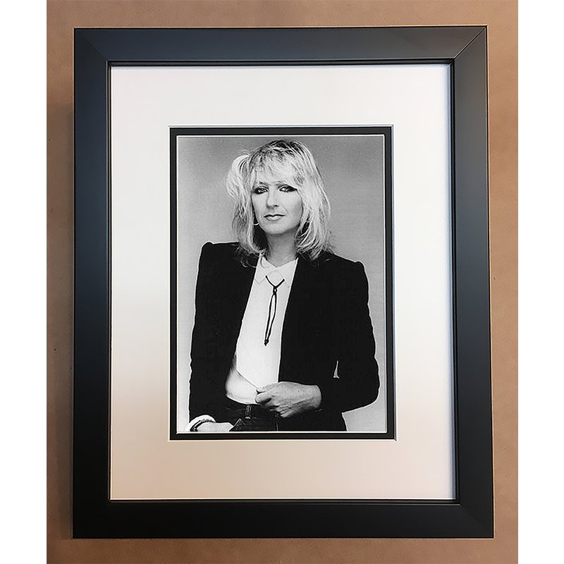 Christine Mcvie Black And White Photo Poster — Affiches et impressions