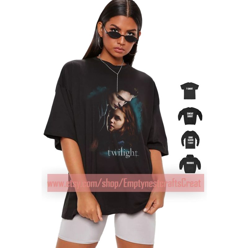 Vintage Twilight Saga Movie T-shirt, Film Series T-shirt — T-shirts pour hommes