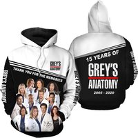Grey's Anatomy 3d Hoodie