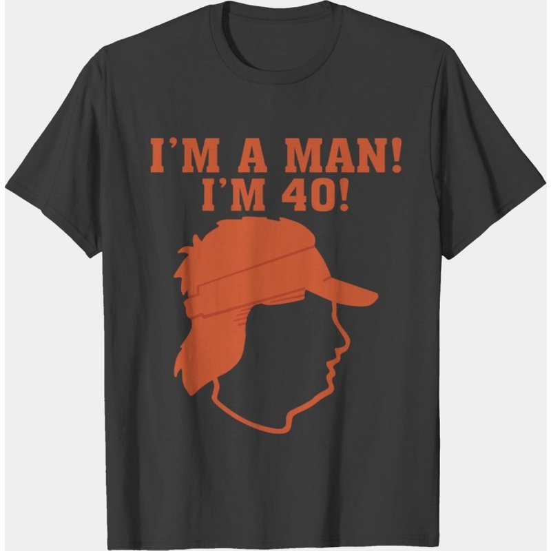 Mike Gundy T Shirt, I'm A Man, I'm 40, Gift Funny For Fans Vinatge Reguar — T-shirts pour hommes