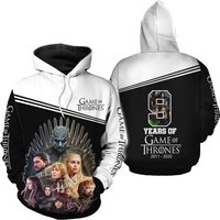 Game Of Thrones 3d Hoodie