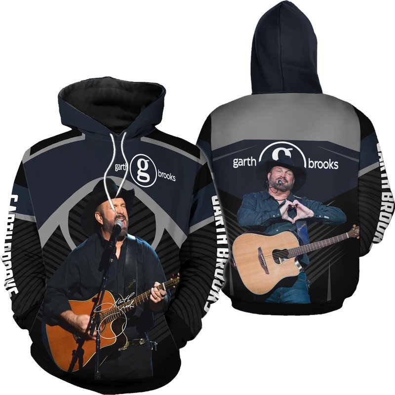 Garth Brooks 3d Hoodie — Sweats à capuche pour hommes