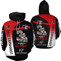 Dale Earnhardt 3d Hoodie