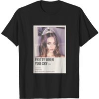 Lana Del Rey T-shirt, Pretty When You Cry Album T-shirt.