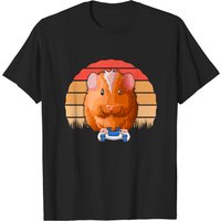 Perfect Gift For Family Members Guinea Pig Video Game Lover Shirt Cute Guinea Pig Gifts Video Gamer T Shirts For Men And Women T-shirts — Mens T Shirts