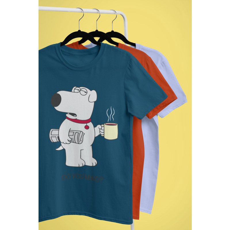Brian Griffin Happy T Shirt | Family Guy
