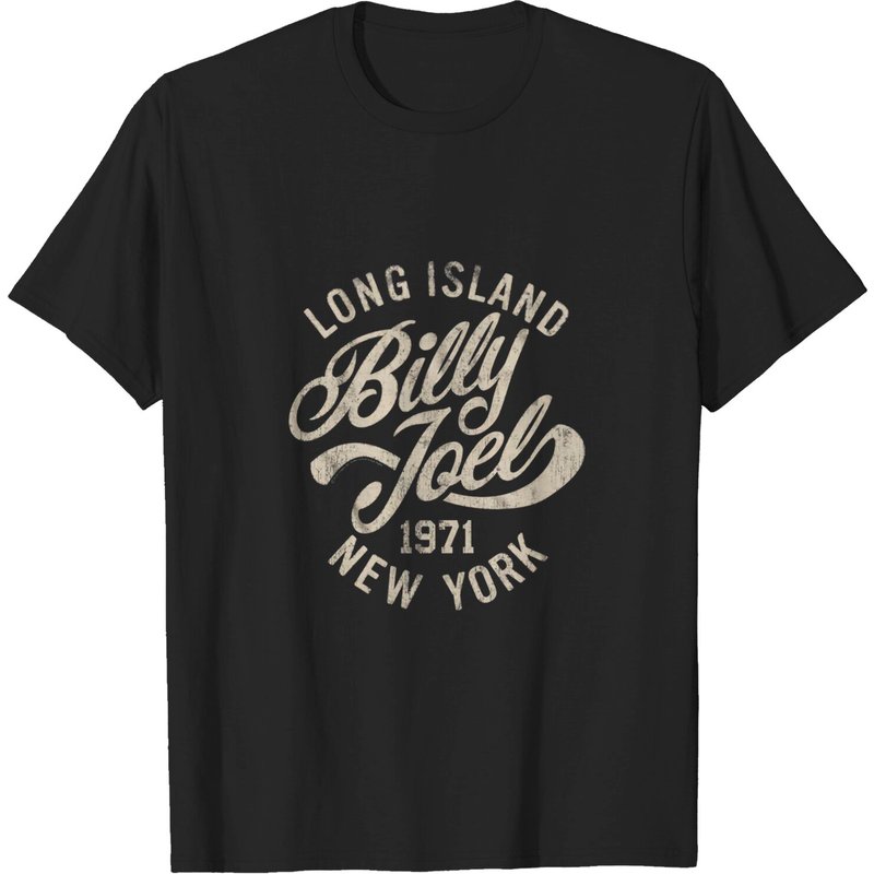 Billy Joel Piano New York Music Shirt — T-shirts pour hommes