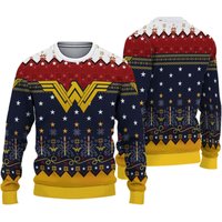 Wonder Woman Ugly Christmas Sweater