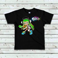 Inkling Girl Youth Short Sleeve Tee| Splatoon T-shirt — T-shirts pour hommes