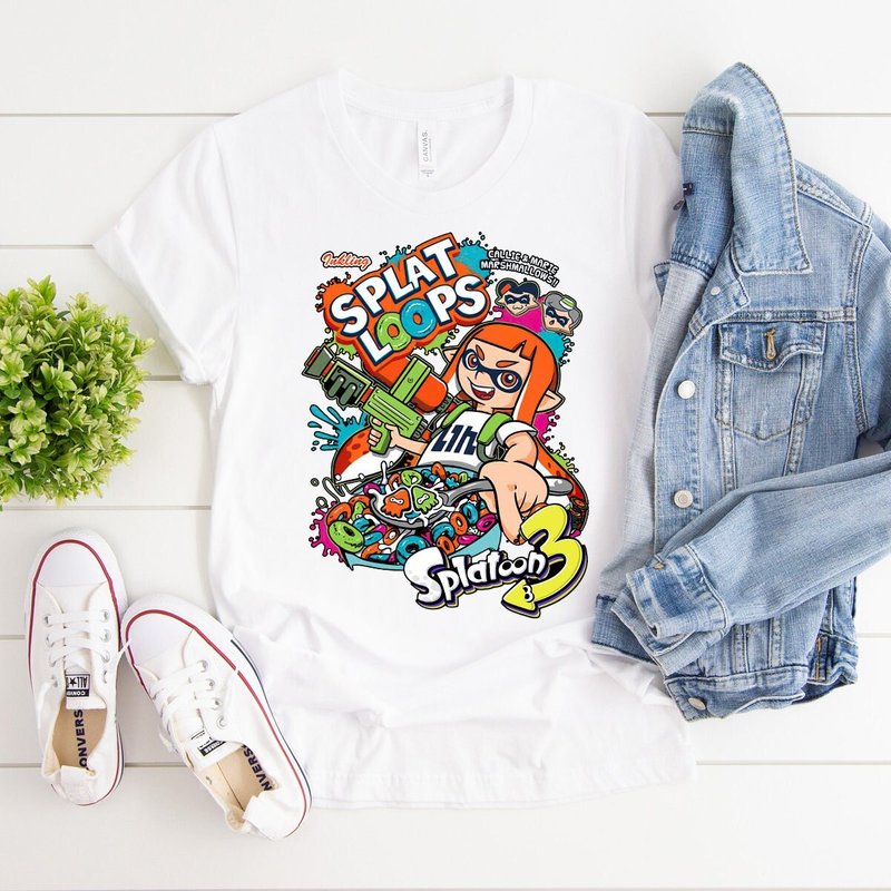 Splatoon Shirt, Splatoon Unisex Video Game Shirt — T-shirts pour hommes