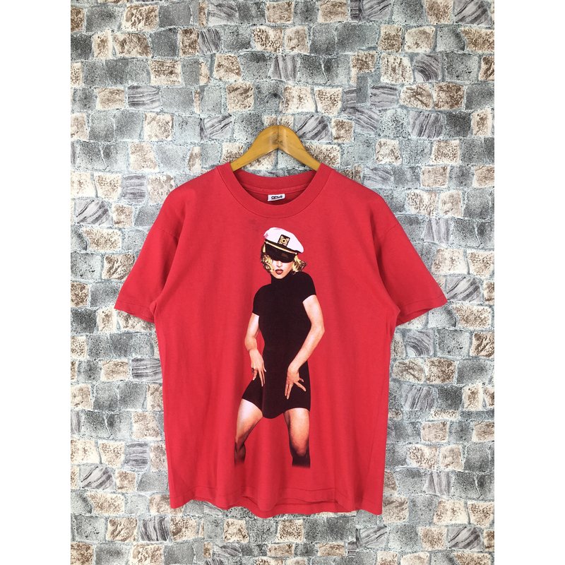 Vintage Madonna 90's The Girlie Show Punk T Shirt — Mens T Shirts