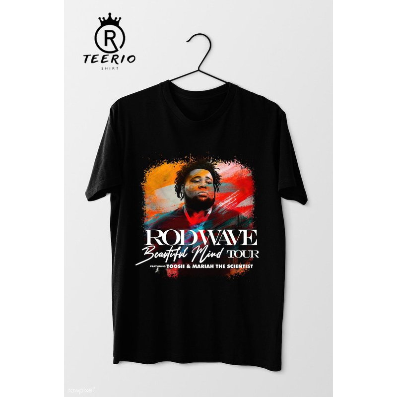Rod Wave Beautiful Mind 2022 Tour Shirt, Rod Wave Shirt, Beautiful Mind Tour Shirt — T-shirts pour hommes