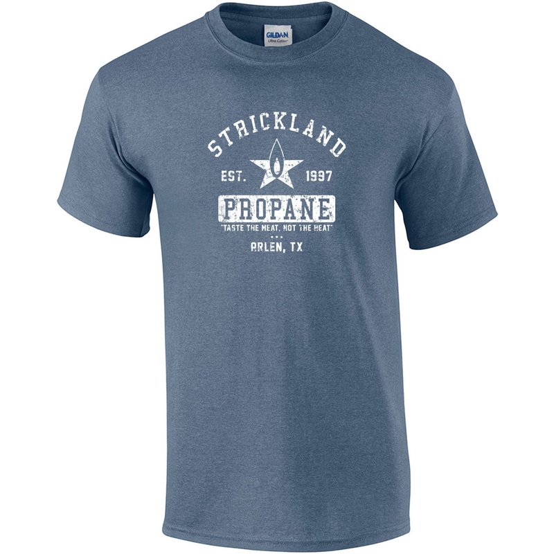 Strickland Propane Arlen Texas Funny Tv Show King 90s T-shirt — T-shirts pour hommes
