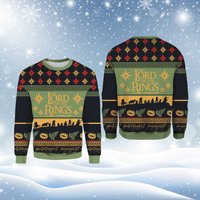 The Lord Of Rings Christmas Ugly Sweater