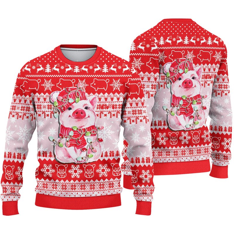 Pig Ugly Christmas Sweater — Chandails pour hommes