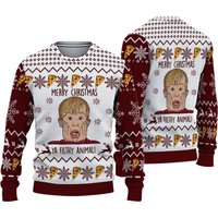Home Alone Ugly Christmas Sweater — Mens Hoodies