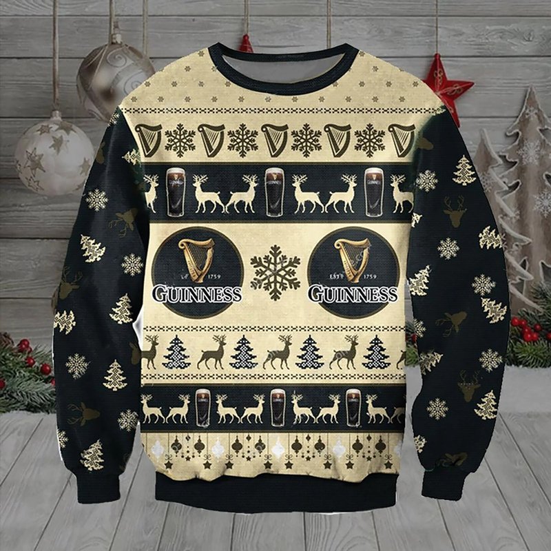 Guinness 1759 Ugly Sweater Christmas — Chandails pour hommes