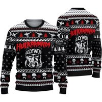 Hulkamania Ugly 3d Christmas Ugly Sweater